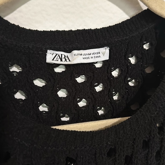 Zara Knitted Crop Top - Picture 3 of 4